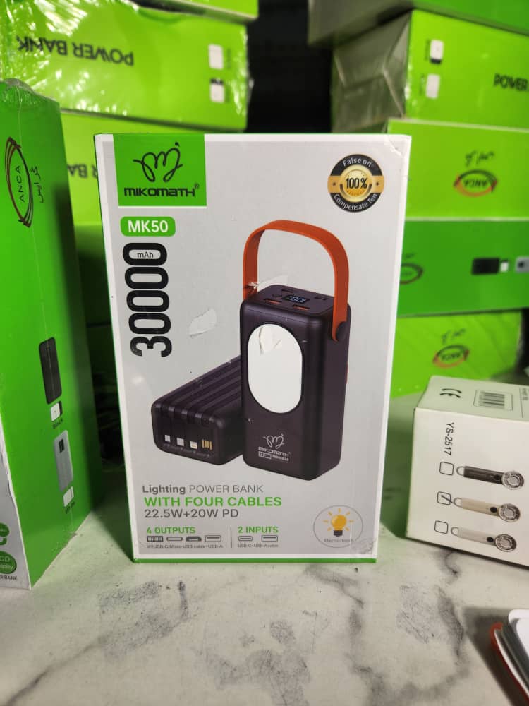 30000mah MIKOMATH POWERBANK