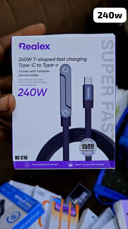 REALEX 240W CABLE FOLDABLE STANDV