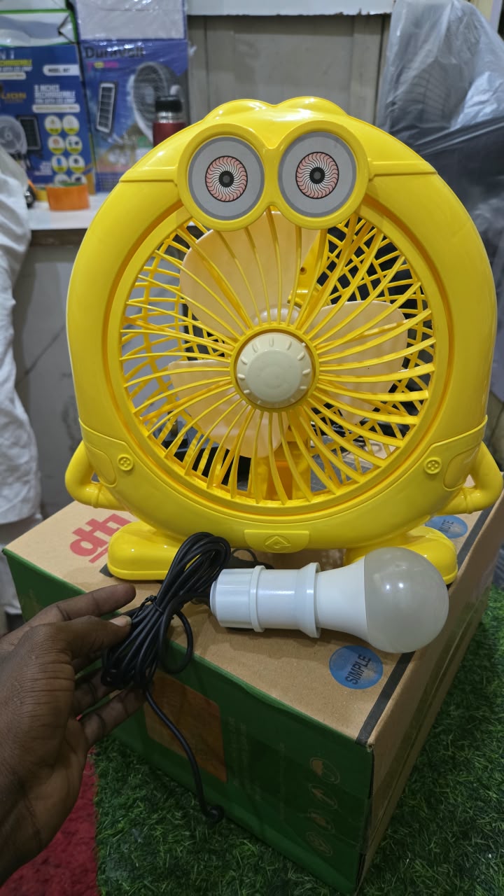 RECHARGABLE ENERGY SAVING FAN