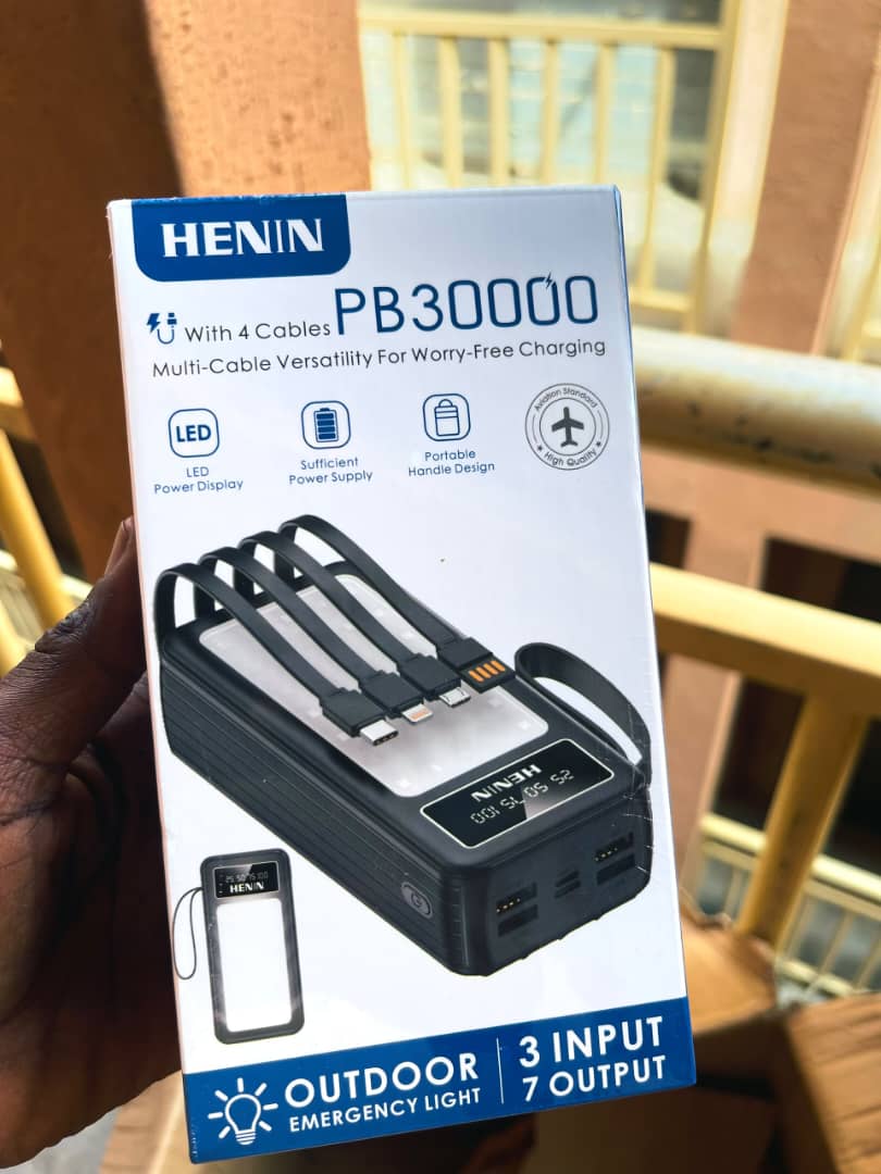 30000MAH HAISIC POWERBANK PB30000