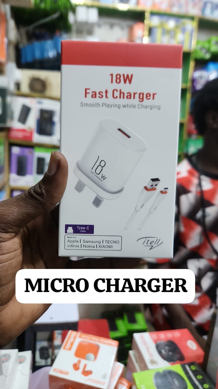 18W FAST CHARGER ITEL