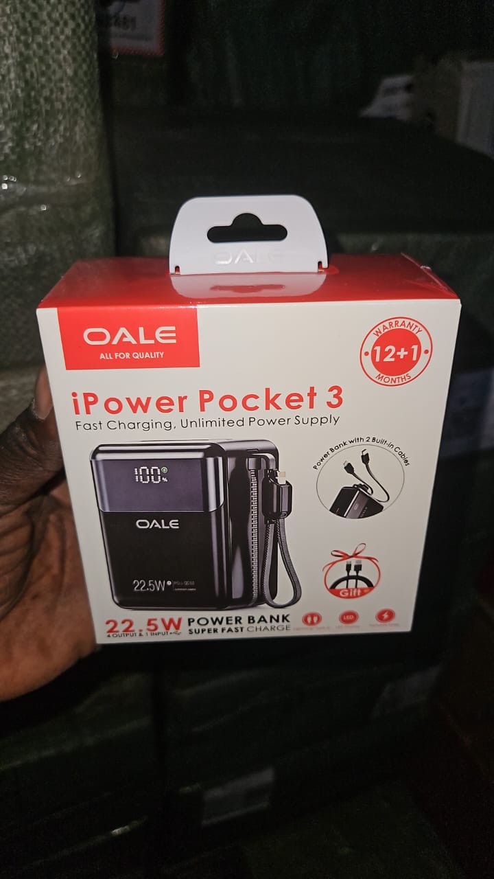 30000MAH POWERBANK OALE IPOWER POKET3